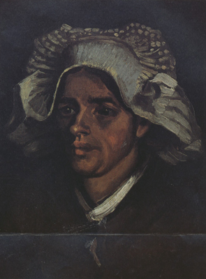 Head of a Peasant Woman with White Cap (nn04)